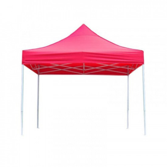 مظله متنقلة قابلة للطي 4.5 × 3 متر - وردي مظله متنقلة قابلة للطي 4.5 × 3 متر - وردي
