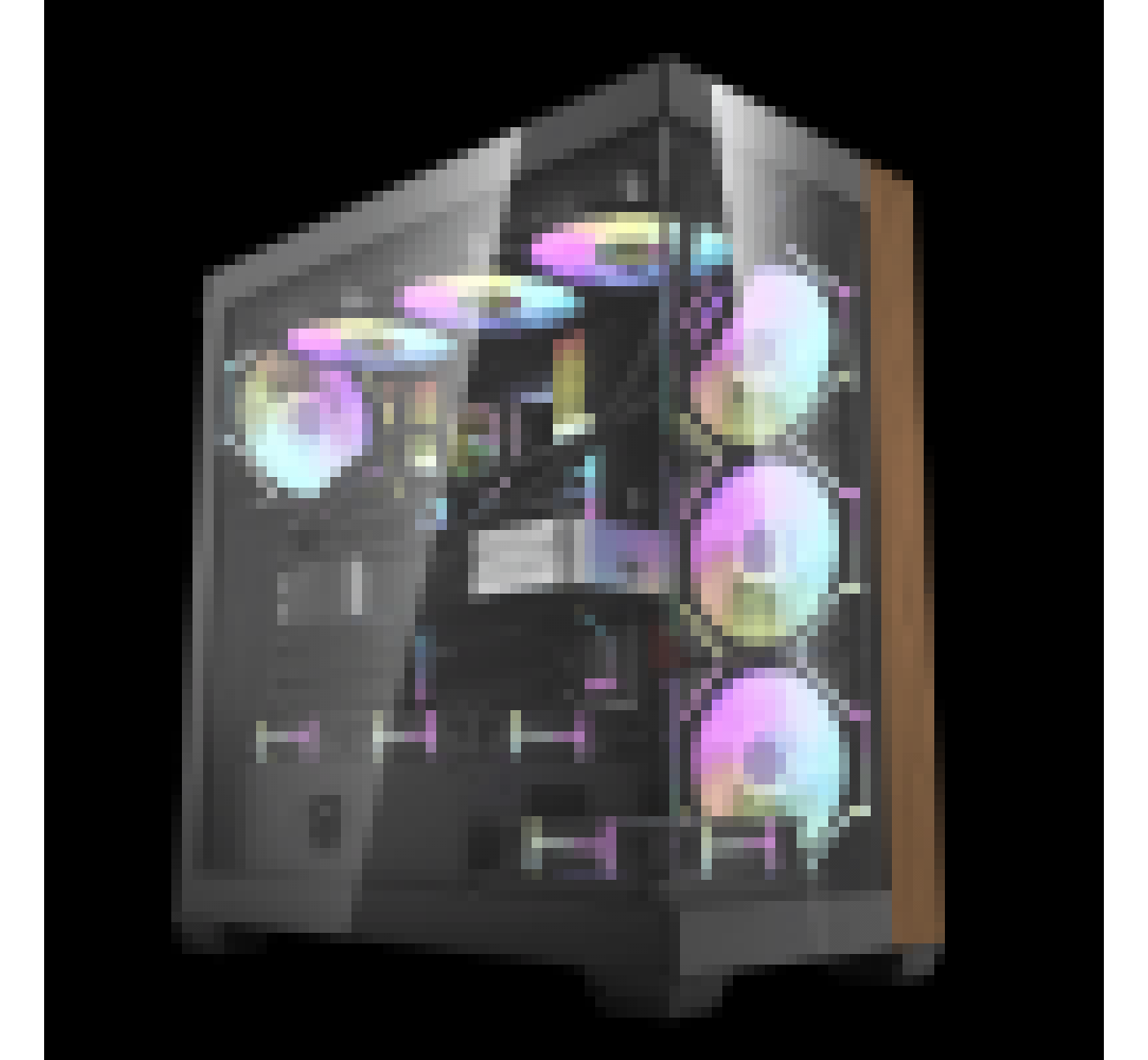 صندوق بي سي جيم ون PHANTOM X7 - اسود