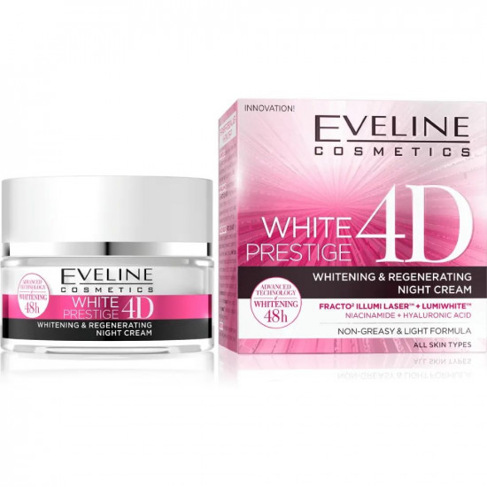 ايفلين وايت برستيج 4D كريم الليل 50 مل ايفلين وايت برستيج 4D كريم الليل 50 مل