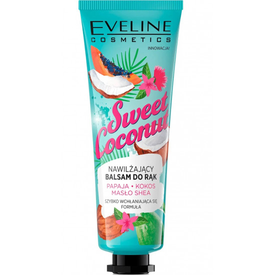 ايفلين بلسم الترطيب العميق لليدين بجوز الهند وزبدة الشيا50مل ايفلين بلسم الترطيب العميق لليدين بجوز الهند وزبدة الشيا50مل