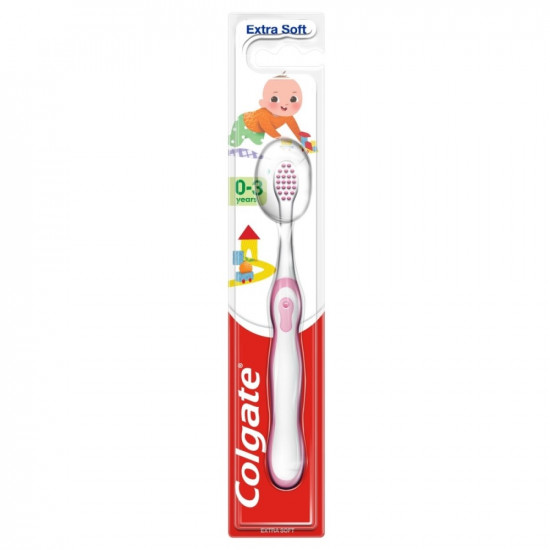كولجيت فرشاة أسنان 0-3 سنوات ناعمة جدًا كولجيت فرشاة أسنان 0-3 سنوات ناعمة جدًا
