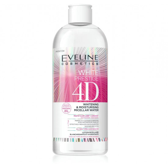 ايفلين وايت برستيج فور دي ماء الميسلار لتفتيح البشرة 400مل ايفلين وايت برستيج فور دي ماء الميسلار لتفتيح البشرة 400مل