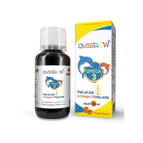 أوميجرو شراب (أوميغا 3) للأطفال 100 مل أوميجرو شراب (أوميغا 3) للأطفال 100 مل