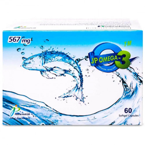 جي بي اوميجا 3 زيت السمك 567 مجم 60 كبسولة جي بي اوميجا 3 زيت السمك 567 مجم 60 كبسولة