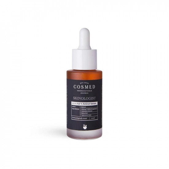 كوزميد سيروم الريتينول 0.5% و الببتيدات - 30 مل، لجميع انواع البشرة ، للجنسين كوزميد سيروم الريتينول 0.5% و الببتيدات - 30 مل، لجميع انواع البشرة ، للجنسين