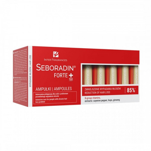 سيبورادين فورت أمبولات مضادة لتساقط الشعر 14 أمبولة سيبورادين فورت أمبولات مضادة لتساقط الشعر 14 أمبولة