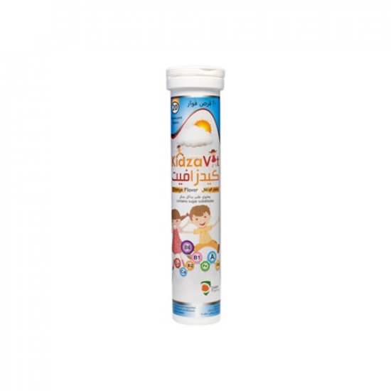 كيدزافيت فيتامينات للأطفال 20 قرص فوار بطعم البرتقال كيدزافيت فيتامينات للأطفال 20 قرص فوار بطعم البرتقال
