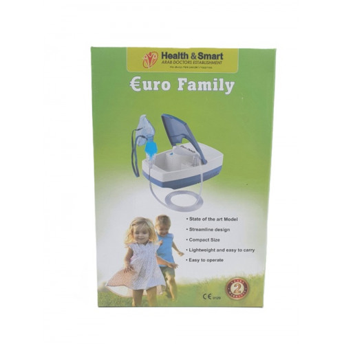 يورو فاميلي جهاز رذاذ ضاغط لجلسات الاستنشاق بالبخار يورو فاميلي جهاز رذاذ ضاغط لجلسات الاستنشاق بالبخار