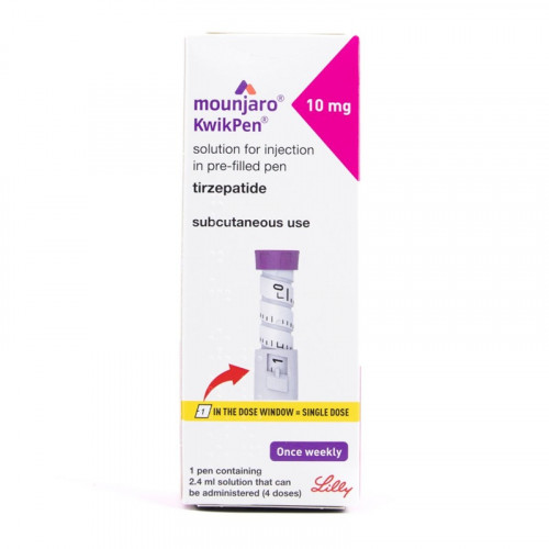 مونجارو 10 ملغ/0.6 مل قلم كويك - 4 جرعات مونجارو 10 ملغ/0.6 مل قلم كويك - 4 جرعات