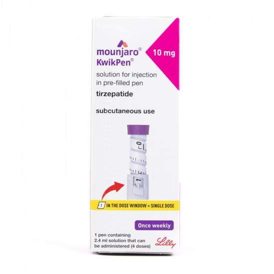 مونجارو 10 ملغ/0.6 مل قلم كويك - 4 جرعات مونجارو 10 ملغ/0.6 مل قلم كويك - 4 جرعات