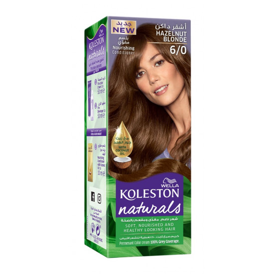 كوليستون ناتشورال صبغة شعر أشقر داكن 6/0 كوليستون ناتشورال صبغة شعر أشقر داكن 6/0