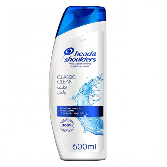هيد آند شولدرز شامبو نظيف وانيق 600 مل هيد آند شولدرز شامبو نظيف وانيق 600 مل