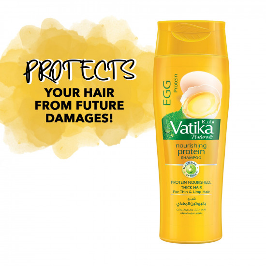 فاتيكا شامبو بالبروتين المغذي و البيض 400 مل فاتيكا شامبو بالبروتين المغذي و البيض 400 مل