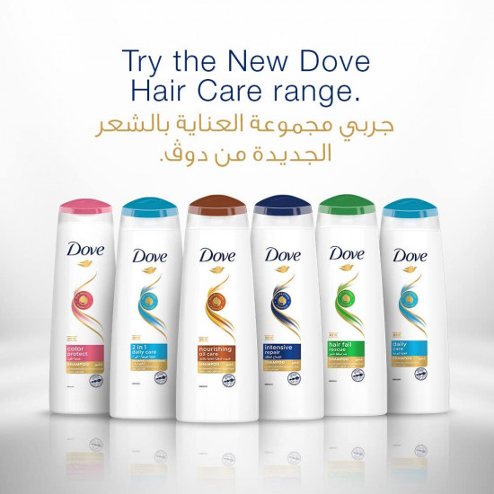 دوف شامبو لترطيب الشعر (2 في 1) 600 مل