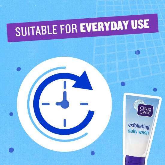 كلين آند كلير غسول يومي تقشير الوجه 150 مل كلين آند كلير غسول يومي تقشير الوجه 150 مل