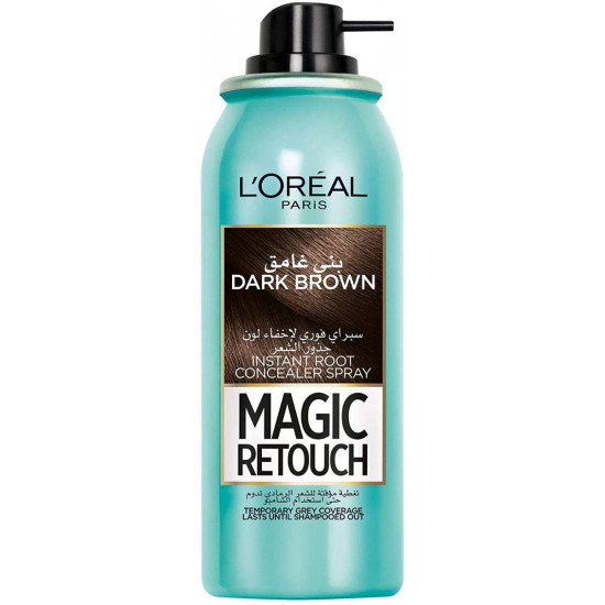 لوريال بخاخ إخفاء لون الشعر بني غامق 75 مل