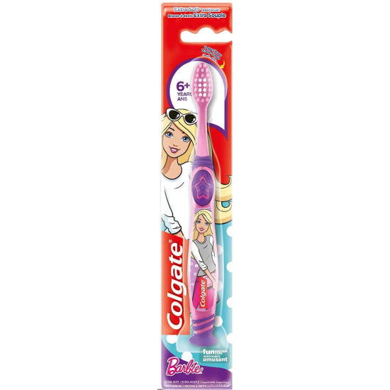 كولجيت فرشاة أسنان للأطفال باربى 6+ سنوات كولجيت فرشاة أسنان للأطفال باربى 6+ سنوات
