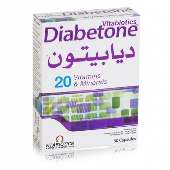 فيتابيوتكس ديابيتون فيتامينات و معادن 30 كبسولة فيتابيوتكس ديابيتون فيتامينات و معادن 30 كبسولة
