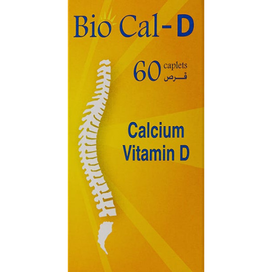 فيتا-فيجور بيو كال-دي كالسيوم & فيتامين د 60 قرص