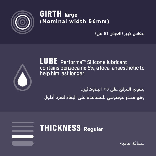 ديوركس عازل طبي لمتعة أطول 12 قطعة ديوركس عازل طبي لمتعة أطول 12 قطعة