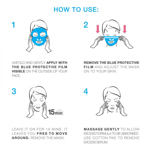 جارنييه سكن اكتيف هيدرا بومب ماسك بالرمان للبشرة شديدة الجفاف 32 جم جارنييه سكن اكتيف هيدرا بومب ماسك بالرمان للبشرة شديدة الجفاف 32 جم