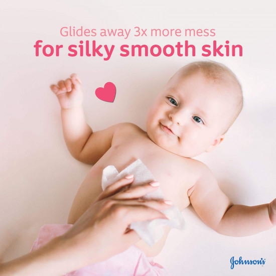 جونسون بيبي مناديل أطفال لتنظيف البشرة 20 منديل جونسون بيبي مناديل أطفال لتنظيف البشرة 20 منديل