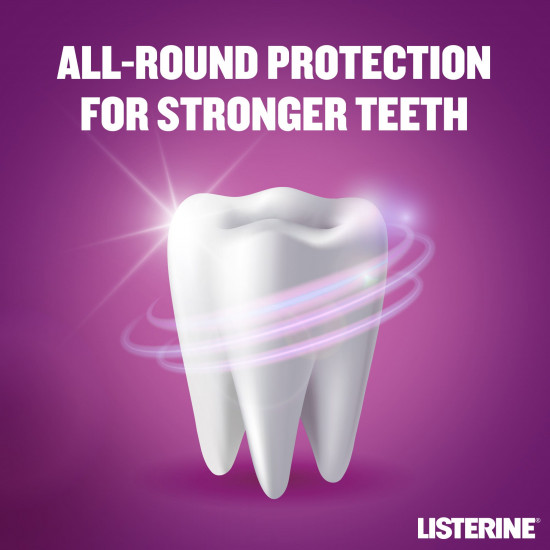 ليسترين غسول الفم عناية كاملة مذاق أقل حدة ٥٠٠مل ليسترين غسول الفم عناية كاملة مذاق أقل حدة ٥٠٠مل