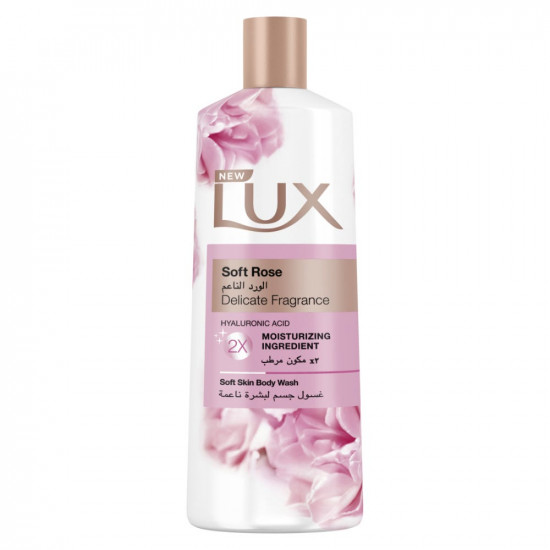لوكس سائل استحمام الورد الناعم 500مل لوكس سائل استحمام الورد الناعم 500مل
