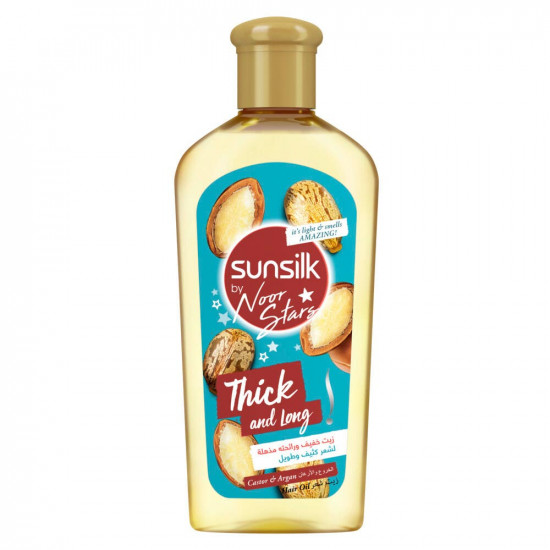 صنسيلك زيت نور ستارز كثيف و طويل 250مل صنسيلك زيت نور ستارز كثيف و طويل 250مل