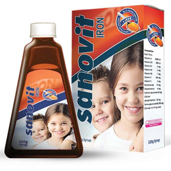 سانوفيت فيتامينات متعددة مع الحديد 320 مل شراب سانوفيت فيتامينات متعددة مع الحديد 320 مل شراب