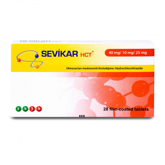 سيفيكار اتش سي تي 40/10/25 ملجم 28 قرص سيفيكار اتش سي تي 40/10/25 ملجم 28 قرص