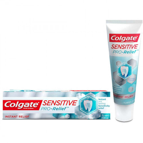 كولجيت معجون اسنان راحة فورية اسنان حساسة 75 مل كولجيت معجون اسنان راحة فورية اسنان حساسة 75 مل