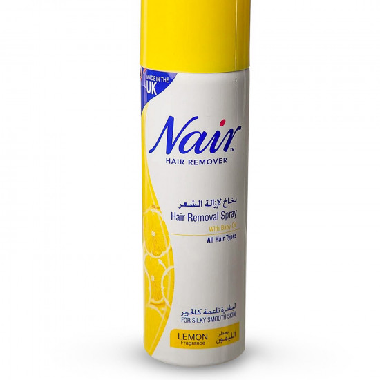 نير بخاخ مزيل شعر بعطرالليمون 200 مل نير بخاخ مزيل شعر بعطرالليمون 200 مل