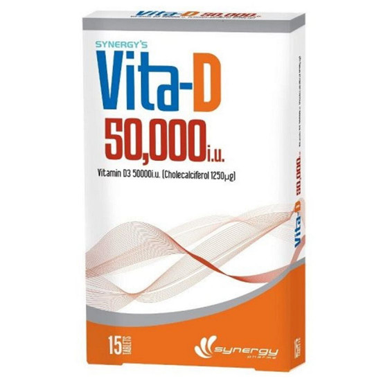 فيتا-دي 50000 وحدة دولية فيتامين د 15 قرص فيتا-دي 50000 وحدة دولية فيتامين د 15 قرص