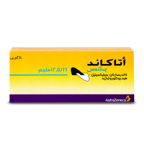 اتاكاند بلس 16/12.5 مجم 28 قرص اتاكاند بلس 16/12.5 مجم 28 قرص