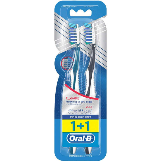 اورال - بي فرشة اسنان اكبيرت وسط (1+1) اورال - بي فرشة اسنان اكبيرت وسط (1+1)