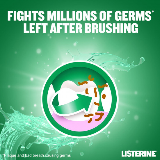 ليسترين غسول الفم شاي أخضر ٥٠٠ مل ليسترين غسول الفم شاي أخضر ٥٠٠ مل