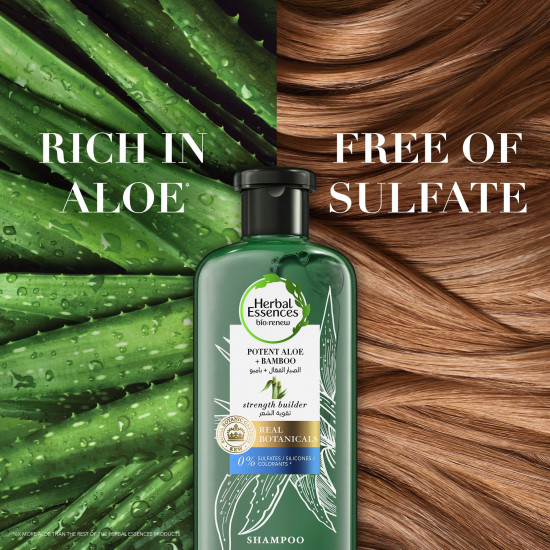 هيربال ايسنز شامبو تقوية الشعر بالصبار و البامبو 400 مل هيربال ايسنز شامبو تقوية الشعر بالصبار و البامبو 400 مل