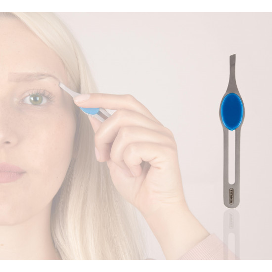 تيتانيا ملقاط حديد صلب بممسك 1090/60B تيتانيا ملقاط حديد صلب بممسك 1090/60B