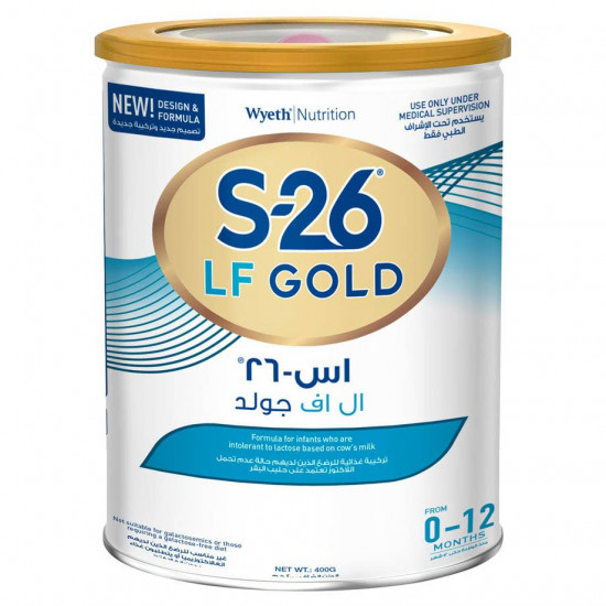 اس26 جولد ال اف (خالي من اللاكتوز) 400 جم