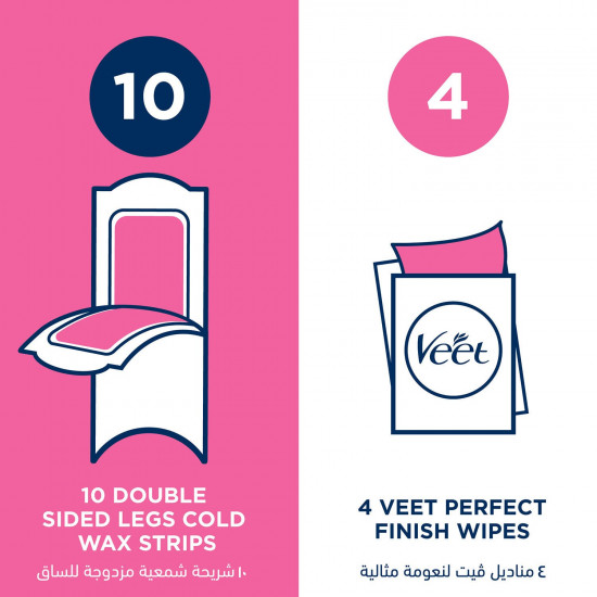 ڤيت شرائح شمعية للبشرة الجافة 20 قطعة ڤيت شرائح شمعية للبشرة الجافة 20 قطعة