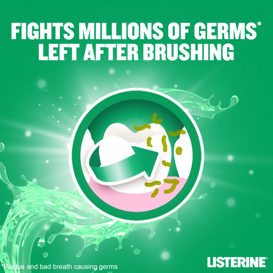 ليسترين غسول فم نعناع للأسنان واللثة 250 مل ليسترين غسول فم نعناع للأسنان واللثة 250 مل