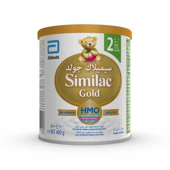 سيميلاك جولد حليب الرضع (2) 400 جم سيميلاك جولد حليب الرضع (2) 400 جم