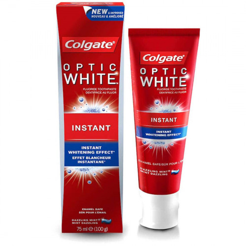 كولجيت معجون اسنان أوبتك وايت تبييض فوري 75 مل