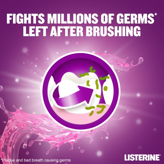 ليسترين غسول الفم عناية كاملة مذاق أقل حدة ٥٠٠مل ليسترين غسول الفم عناية كاملة مذاق أقل حدة ٥٠٠مل