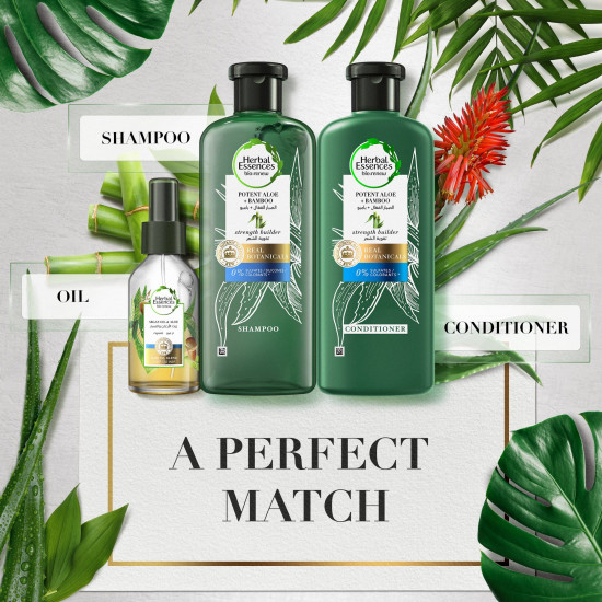 هيربال ايسنز بلسم تقوية الشعر بالصبار والبامبو 400 مل هيربال ايسنز بلسم تقوية الشعر بالصبار والبامبو 400 مل