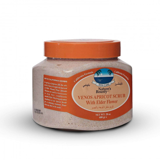 فينوس كريم صنفرة للوجه و الجسم بالمشمش 600 جم