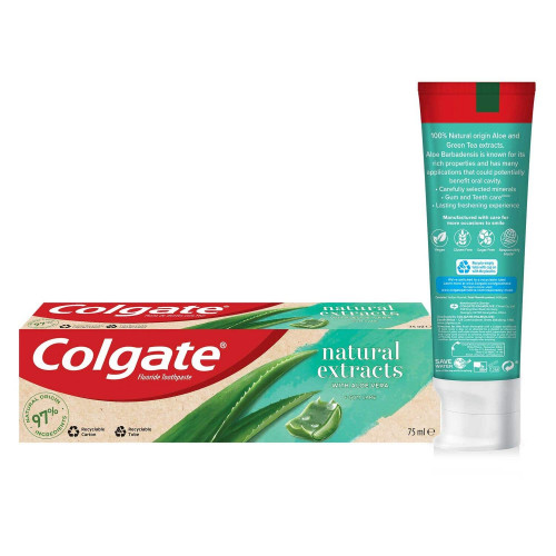 كولجيت معجون أسنان ناتشورال عنايه باللثة 75 مل كولجيت معجون أسنان ناتشورال عنايه باللثة 75 مل