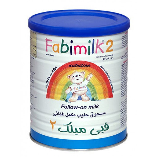 فابي ميلك حليب أطفال مرحلة (2) 900 جم فابي ميلك حليب أطفال مرحلة (2) 900 جم