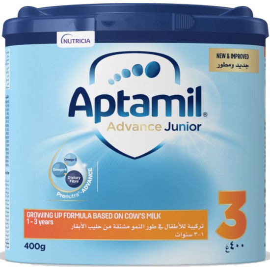 ابتاميل حليب أطفال أدفانس جونيور (3) 400 جرام ابتاميل حليب أطفال أدفانس جونيور (3) 400 جرام